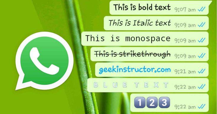 WhatsApp Unveils Exciting Text Formatting Features